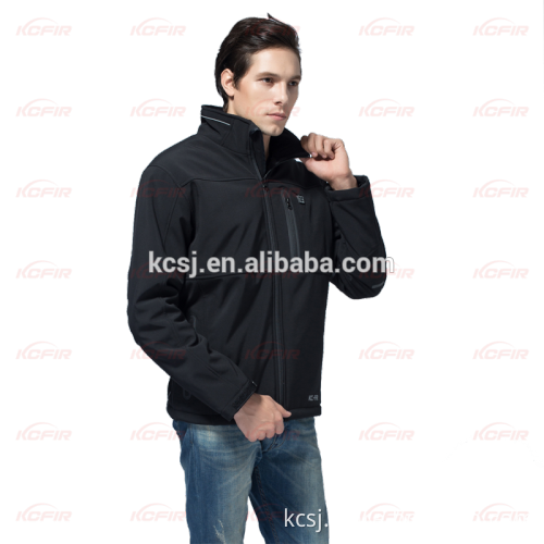 KCFIR far infrared rechargeable thermo clothes with 5200 mah li battery is man ' heated jacket